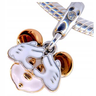 Charms zawieszka MYSZKA MIKI Mickey srebro 925