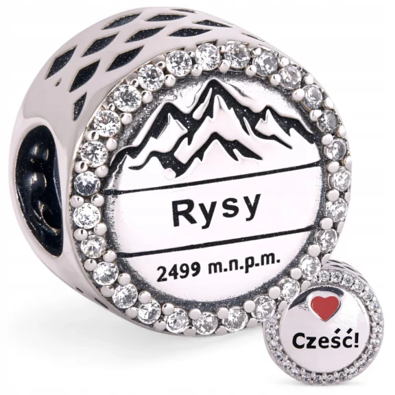 Biżuteria z górami - srebro